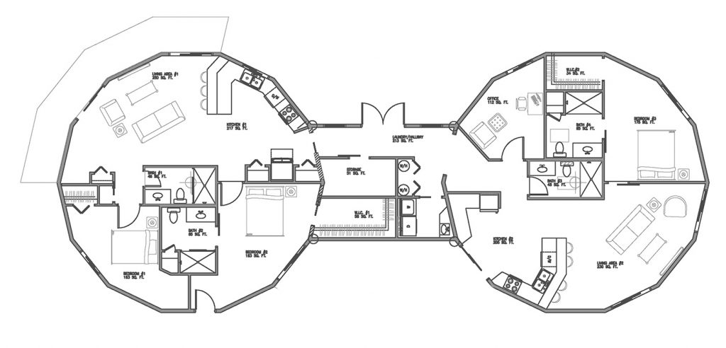 multigenerational home floor plan