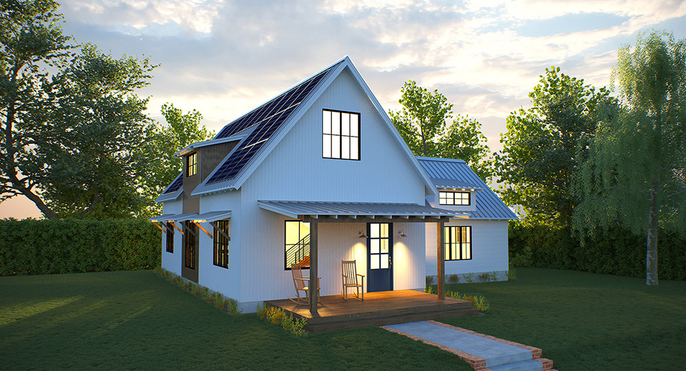 deltec homes modern farmhouse net zero